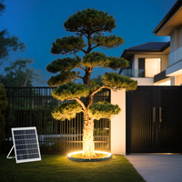 Éclairage d'arbre de qualité professionnelle, durable, RGBW, IP65, design modulaire, pour ponts, piliers, colonnes, lampes solaires pour arbres