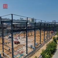 Estructura de Acero Prefabricada Galvanizada en Caliente ZTSS de Alta Resistencia y Capacidad de Carga, Resistente a Terremotos, para Almacenamiento