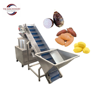 Industriële wortelschilmachine voor automatische fruit- en groenteschillen in fabrieken