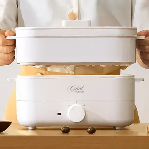 Multifunktion ale Fondue-Heizung Eine kochende Pfanne Gebratene Lebensmittel Keramik Elektrischer Kochtopf Set Mit Thermostat steuerung