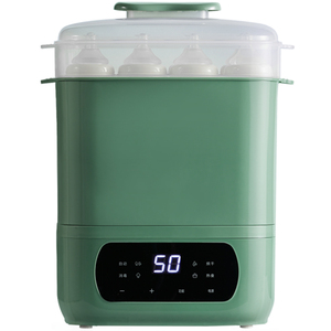 3-IN-1 Multi-function Food Grade Material Smart Milk Warmer  Double-Layer Baby Bottle Dryer and Steaming Sterilizer