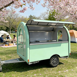 Remolque de Comida Móvil con Agua y Electricidad Integradas, Camión de Comida Rápida en Venta - Product Image 1