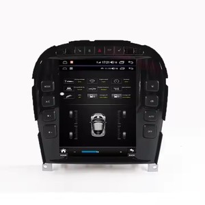 Autoradio Android 12 pour Jaguar S-TYPE S TYPE 2004, lecteur DVD style Tesla, système multimédia stéréo, navigation GPS, écran <span class=keywords><strong>10</strong></span>,4 pouces, Wifi, DSP - Product Image 4