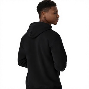 Sudadera con Capucha para Mujer, Color Negro, con Bolsillo Canguro, Estilo Casual para Otoño, 100% Algodón Tejido Transpirable - Product Image 3