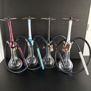 Venta al por mayor de fábrica: Narguile <span class=keywords><strong>Wookah</strong></span> de 64 cm, alta calidad, shisha de acero inoxidable y madera, versión original, set de narguile para fumar. - Product Image 4