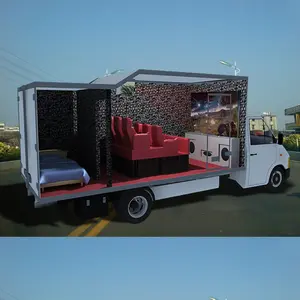 Amusement Rides Entertaining Attractive Truck 5D Movies Theater Mobile 7D Truck Mobile 5D Cinema