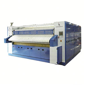 เครื่องรีดผ้าแบบอัตโนมัติเต็มรูปแบบ SERPENTINE FLATWORK IRONER สำหรับโรงงานซักผ้า ลดราคาพิเศษ - Product Image 1
