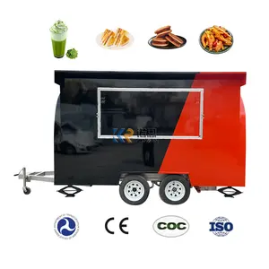 Top Quality Fast Food Trailer Malaysia Food Cart On Sale Mobile Kitchen Concession Food Trailer