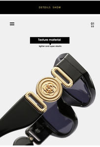 Шестиугольные солнцезащитные очки новый стиль индивидуальный логотип солнцезащитные очки женские мужские брендовые солнцезащитные очки оптом - Product Image 4