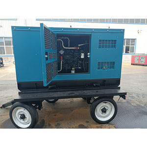 Générateur diesel commercial 40 kW 50 kVA triphasé, mobile, silencieux, automatique et insonorisé - Product Image 3