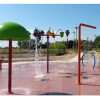 Promotion : Équipement commercial de vidange d'eau à triple tombant pour piscines et parcs aquatiques