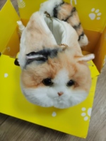 Sac fourre-tout à bandoulière en peluche XR Calico en forme de chat, jouet en peluche, rembourrage en polyester et coton PP, à partir de 14 ans, directement de l'usine