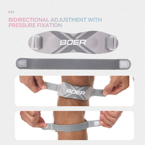 Dây đeo hỗ trợ đầu gối bằng nylon để giảm đau khi nhảy, chạy bộ, chơi bóng rổ, thể thao, bảo vệ mùa xuân - Product Image 2