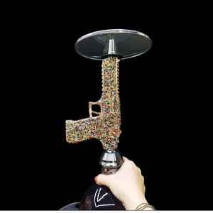 Lo más nuevo, pistola con diseño de diamante brillante, juego de Shisha, pistola alemana Premium Desert Eagle, pistola Hookah, pistola Hookah - Product Image 3