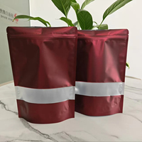 Logo personnalisé pochette sur support à fermeture éclair étanche à l'humidité en feuille d'aluminium sac en plastique thermoscellé pour sucre nourriture pour animaux de compagnie nourriture pour bébé croustilles de pomme de terre