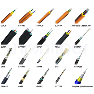 Cable de <span class=keywords><strong>Fibra</strong></span> Óptica Adss de 4 Núcleos con Buffer Ajustado, 1km/2km, Cable de <span class=keywords><strong>Fibra</strong></span> Óptica GJYXCH para el Hogar - Product Image 2