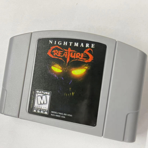 Cartucho de juego <span class=keywords><strong>Nightmare</strong></span> <span class=keywords><strong>Creatures</strong></span> N64 para consola de juegos Nintendo 64 versión de EE. UU. Inglés para consolas de videojuegos N64 - Product Image 2