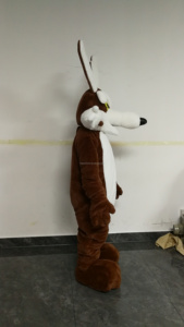 Costume de mascotte en mousse EVA, motif <span class=keywords><strong>coyote</strong></span>/loup, en peluche, personnage de dessin animé, tenue de marche pour adulte, idéal pour événements, défilés et cosplay - Product Image 2