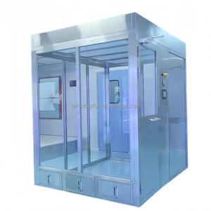 Iso5 Modular Purificación Equipo de sala limpia Gmp Modular Libre de polvo Flujo de aire laminar Pared suave Cabina de limpieza portátil Sala limpia - Product Image 4