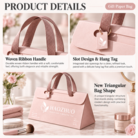 Sacs en papier d'art écologiques haut de gamme avec logo personnalisé, sacs cadeaux de luxe avec impression numérique pour la promotion, solutions OEM/ODM