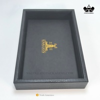 Noir Faux Crocodile cuir personnalisé feuille d'or estampillé Bracelet boucle d'oreille magasin de bijoux présentation présentoir