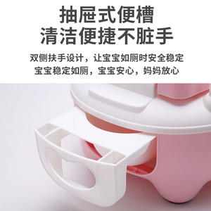 ที่นั่งฝึกขับถ่ายการ์ตูนน่ารักสำหรับเด็กวัยหัดเดิน ดีไซน์อเนกประสงค์ ใช้ได้ทั้งในห้องน้ำและเป็นเก้าอี้ - Product Image 5