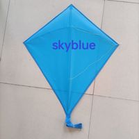 Cerf-volant diamant volant personnalisé pour enfants et adultes, couleur unie, 60x70cm, imperméable, idéal pour la remise des diplômes, le Ramadan, la Saint-Valentin