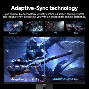 <span class=keywords><strong>KOORUI</strong></span> Moniteur de jeu OLED 27 pouces 1440P 240Hz Moniteur d'ordinateur 0.03ms Type C Charge Slim Screen - Product Image 5