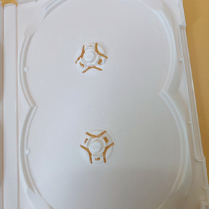 Boîtier DVD PP standard 14 mm pour 4 disques, blanc, avec double plateau intérieur en option, couvercle en plastique pour la protection des disques de musique, de films et de jeux - Product Image 6