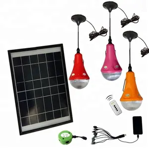 Home Application and Mini Specification Solar panel power lighting system for indoor use