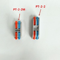Farbige Hebel-2-Wege-Schnellverbinder für den Automobilbereich, 32A 400V 0,08-4mm² Kabelanschluss
