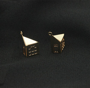 ลดราคา! จี้รูป<span class=keywords><strong>ต้น</strong></span>คริสต์มาสประดับขนนก ชุบทอง 14k ไม่ลอก ไม่ดำ สำหรับทำเครื่องประดับ KUMOKUMO - Product Image 5