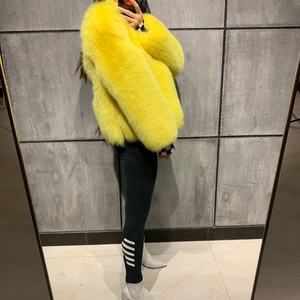 <span class=keywords><strong>Giacca</strong></span> invernale calda per ragazze cappotto di <span class=keywords><strong>pelliccia</strong></span> per donna - Product Image 5