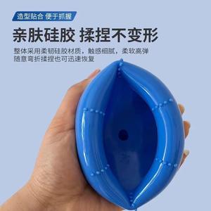 Taza de silicona Huayue para limpiar la flema, dispositivo de limpieza de espalda para ancianos y niños, escupidera transparente para uso doméstico - Product Image 4