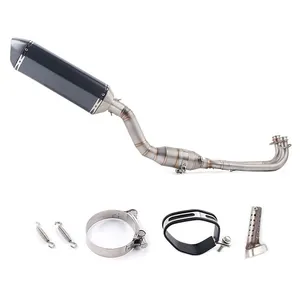 Motorcycle Exhaust Muffler T-max T MAX 530 560 Tmax560 Stainless Steel Motorcycle Exhaust