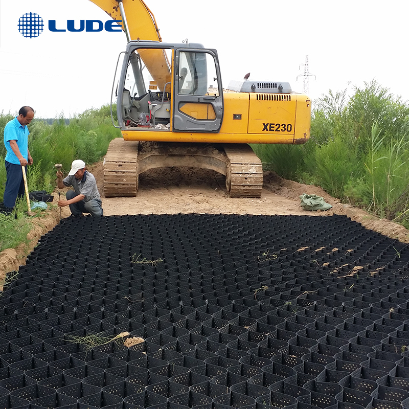 Gravel Stabilizer Plastic HDPE Geocell Dirt