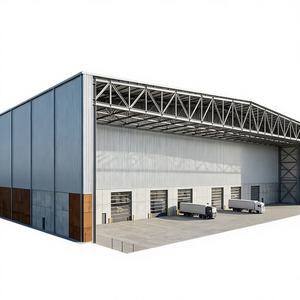 Centre de distribution et d'entreposage en structure acier préfabriquée haut de gamme, conception multi-étages, bâtiment à grande portée pour appartements et bureaux - Product Image 1