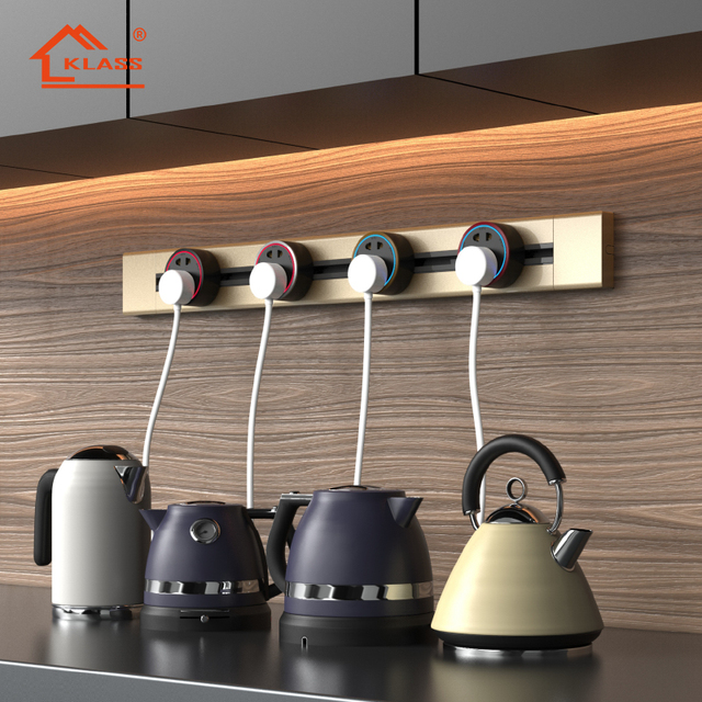 Intelligent International Multifunction Surface Wall Socket Hidden Desktop High Quality Power Track Socket PC SDK New