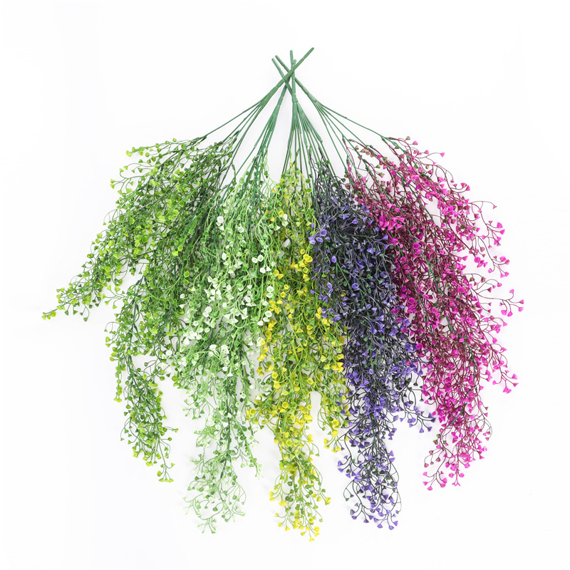 Artificial Hanging Willow Vines – Faux Rattan Greenery for Wall & Basket Decor - View 3