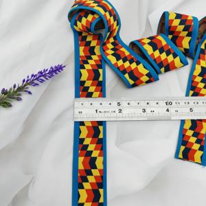 สายรัดไนล่อนยืดหยุ่นผ้าแจ็คการ์ด33มม. ปรับแต่งได้ตามต้องการ - Product Image 5