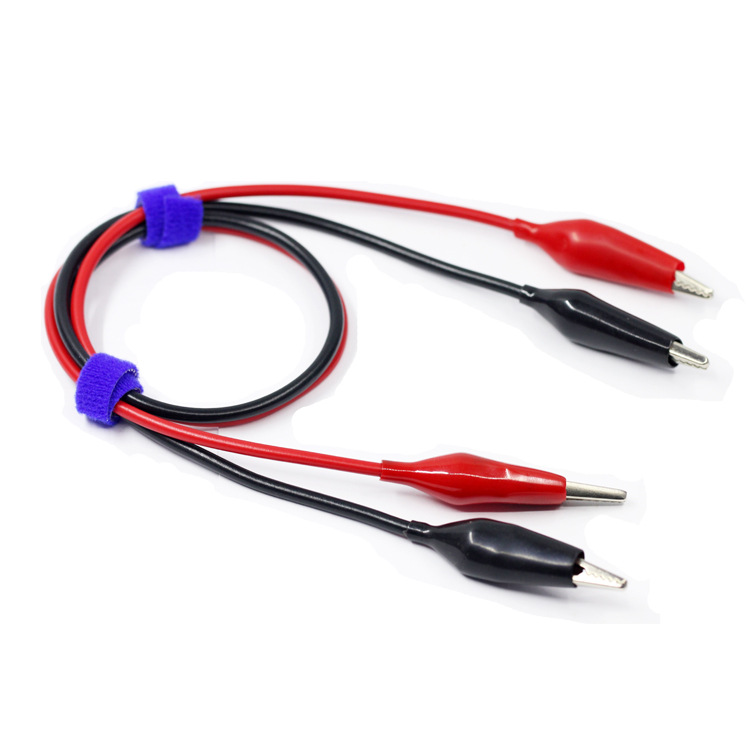 Двухсторонние зажимы типа «крокодил», 18awg, 45/100 см