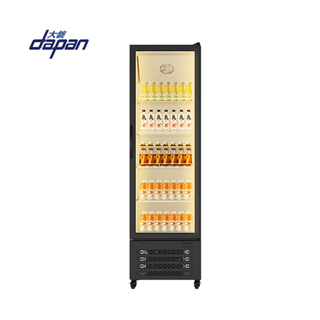 Case Glass Door Cooler Fridge Display Mini Refrigerator