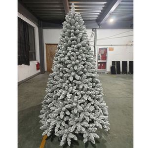 5FT Snowy Thick Flocked Cheap <b>Christmas</b> <b>Tree</b> Wholesale Factory Direct Low MOQ Hinged Home Decoration <b>Christmas</b> <b>Tree</b> - Product Image 3