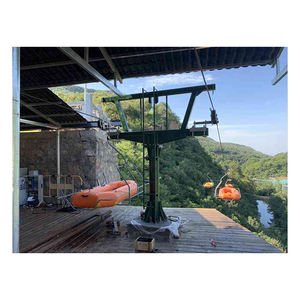 Système de téléphérique de remorquage à prise fixe en gros Système de téléphérique fiable pour les parcs d'attractions et les stations de ski - Product Image 3