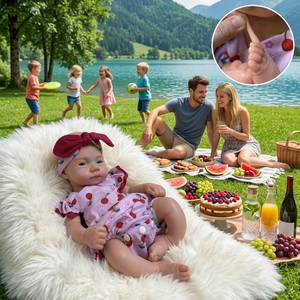 Muñeca Reborn de Silicona Sólida de Cuerpo Completo de 18 Pulgadas, Directo de Fábrica, Juguete Suave para Niños Pequeños, Impermeable, Hecha a Mano, Realista, Set de Regalo para Niñas - Product Image 1