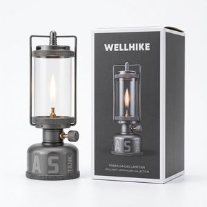 Linterna de <span class=keywords><strong>Gas</strong></span> para Camping, Tubo de Vidrio Transparente, Llama Ajustable, Portátil, <span class=keywords><strong>Luz</strong></span> de Ambiente a <span class=keywords><strong>Gas</strong></span> para Glamping y Senderismo - Product Image 2
