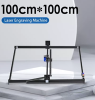 Grande zone de travail de 1m*1m, graveur laser CNC haute puissance 20w Pro, machine de gravure et de découpe au laser