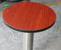 Table de café en HPL compact pour l'extérieur, mobilier de maison moderne, table à manger portable 12MM