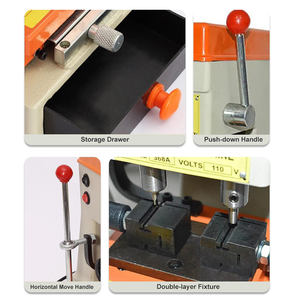 آلة احترافية لصناعة ونسخ مفاتيح السيارات بجهد 110 فولت و220 فولت من نوع ديفو - Product Image 4