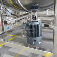 5000L Multifonctionnel Réservoir De Mélange Émulsifiant Homogénéisateur Savon Liquide Lotion Shampooing Détergent Mélange Homogénéisation Mélangeur Machine